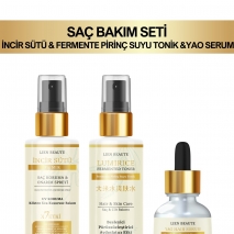 ncir St Sprey, Fermente Pirin Suyu Tonik, Yao Sa ve Sa Derisi Serum Sa Bakm Seti